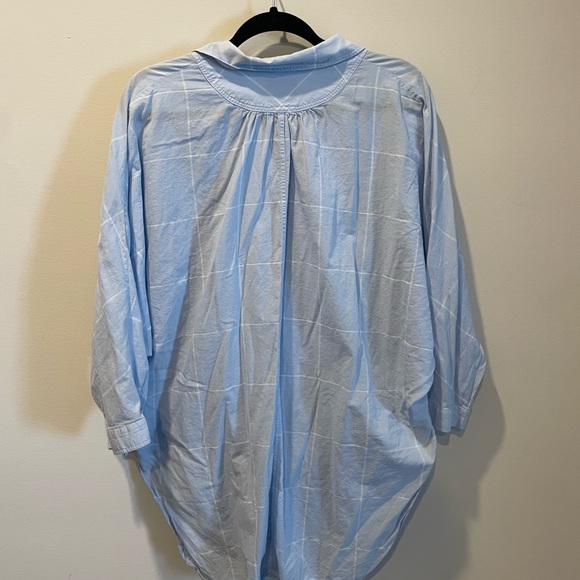 🤍 SOLD 🤍 Anthropologie Windowpane Button Down - Picture 8 of 8